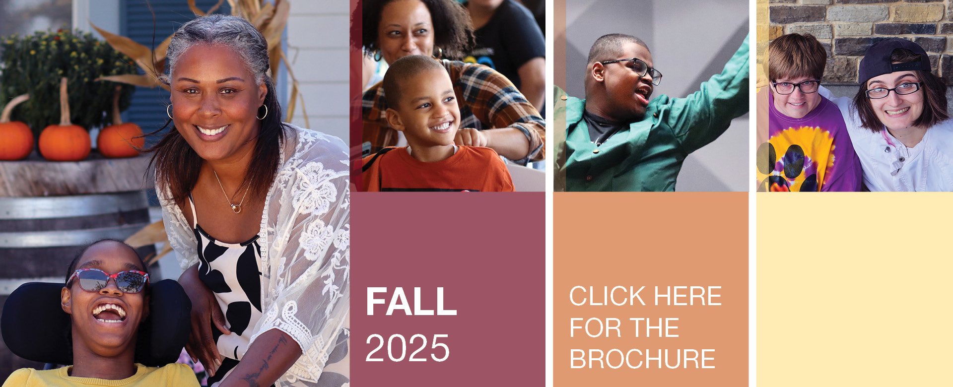 4 pictures of SSSRA participants, Text says Fall 2025, Click here for the brochure