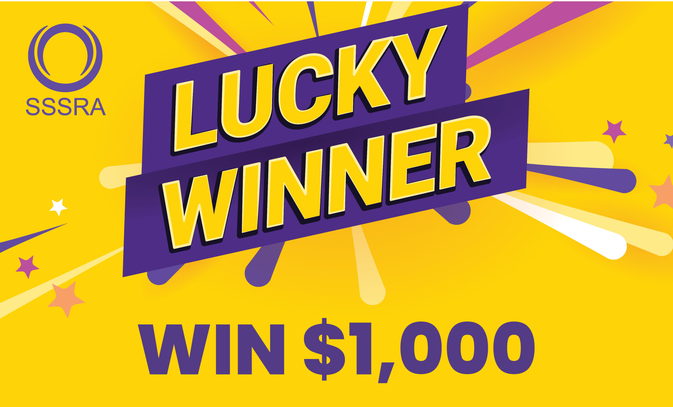 SSSRA Lucky Winner - Win $1,000
